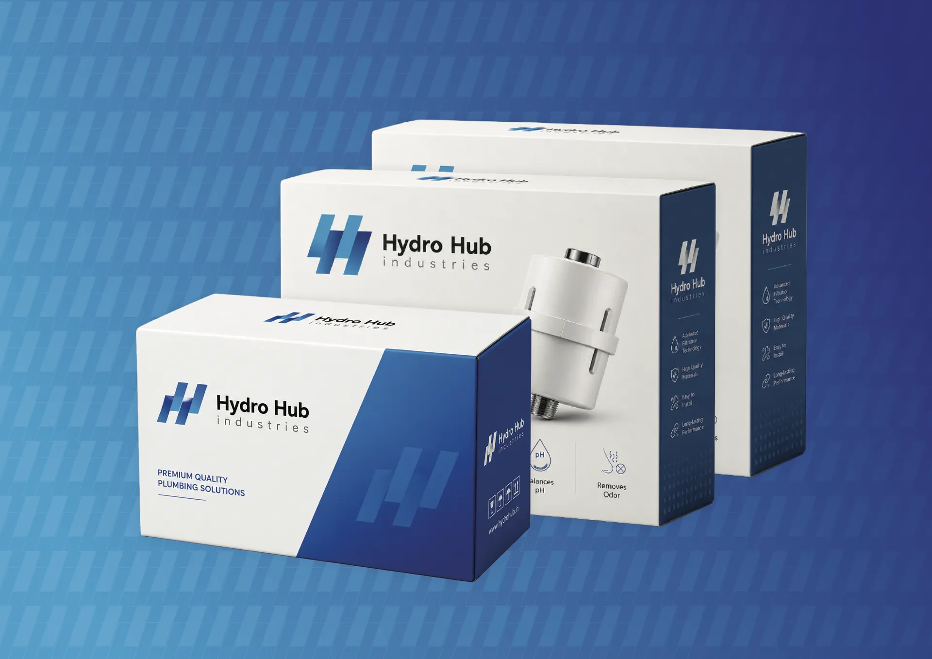 Hydro Hub filter packaging